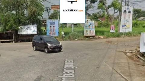 Baliho 4 × 6 m di Jl. Pembangunan (Pertigaan Ciandam), Kabupaten Sukabumi, Jawa Barat