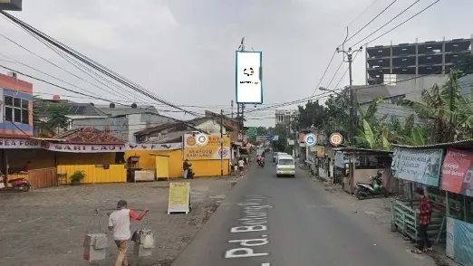 Billboard 8 × 4 m di Jl. Pd. Betung Raya (Arah dari Pondok Betung menuju Pondok Ranji), Kabupaten Tangerang, Banten