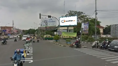 Billboard 4 × 8 m di Jl. Raden Patah (Arah dari Karang Tengah menuju Pondok Kacang), Kabupaten Tangerang, Banten