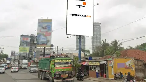Billboard 5 × 10 m di Jl. Imam Bonjol (Arah Hook Perempatan Karawaci), Kabupaten Tangerang, Banten