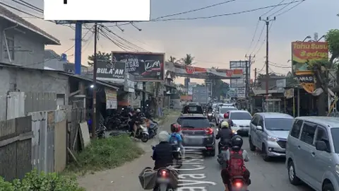 Billboard 10 × 5 m di Jl. Raya Cisauk Lapan (Arah Gedung Serba Guna Cisauk), Kabupaten Tangerang, Banten