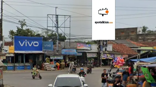 Billboard 4 × 8 m di Jl. Raya Korelet (Dari Legok menuju PLP), Kabupaten Tangerang, Banten