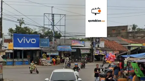 Billboard 4 × 8 m di Jl. Raya Korelet (Dari Legok menuju PLP), Kabupaten Tangerang, Banten