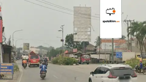 Billboard 5 × 10 m di Jl. Raya Serang (Balaraja Barat menuju Exit Tol Balaraja Timur, Cibadak), Kabupaten Tangerang, Banten