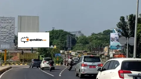 Billboard 5 × 10 m di Jl. Raya Serang (Exit Tol Balaraja Timur), Kabupaten Tangerang (unit 1), Banten