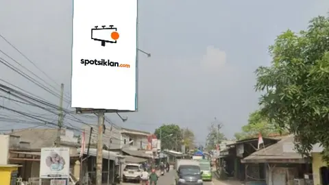 Billboard 4 × 8 m di Jl. Raya Kresek (Pasar Sentong Menuju Polsek), Kabupaten Tangerang, Banten