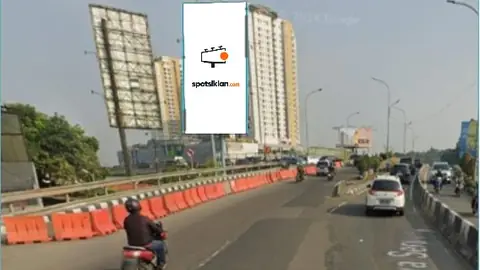 Billboard 6 × 12 m di Jl. MH. Thamrin No.12 (Dari Arah BSD Menuju Tol Jakarta Merak), Kabupaten Tangerang, Banten
