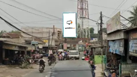 Billboard 8 × 4 m di Jl. Raya Cangkudu - Cisoka No.184 (Arah dari Cisoka menuju Balaraja), Kabupaten Tangerang, Banten