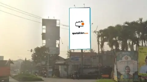 Billboard 5 × 10 m di Jl. Raya Serang (UD Sumber Rahayu Terpal), Kabupaten Tangerang (unit 2), Banten