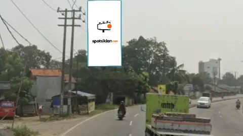 Billboard 5 × 10 m di Jl. Raya Pantura (Arah Talaga Bestari menuju Balaraja), Kabupaten Tangerang, Banten