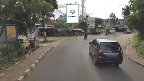 Baliho 6 × 4 m di Jl. Sodetan Buaran (Arah dari Gading Serpong menuju Access Tol Jakarta - Merak), Kabupaten Tangerang, Banten