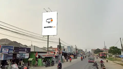 Baliho 6 × 4 m di Jl. Pasar Kemis - Cikupa (Dari Rajek, Kantor BPJS Menuju Pasar Kemis), Kabupaten Tangerang, Banten