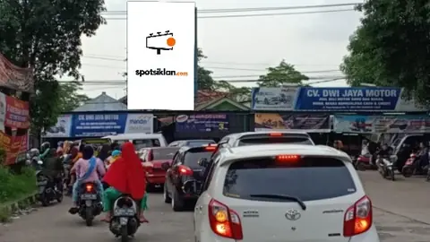 Baliho 4 × 6 m di Jl. Raya Kutabumi (dari Pertigaan Tomang Baru Satu), Kabupaten Tangerang, Banten
