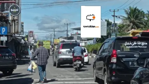 Baliho 4 × 6 m di Jl. Raya Kutruk - Rancaiyuh (dari Pasar Korolet menuju Tenjo), Kabupaten Tangerang, Banten