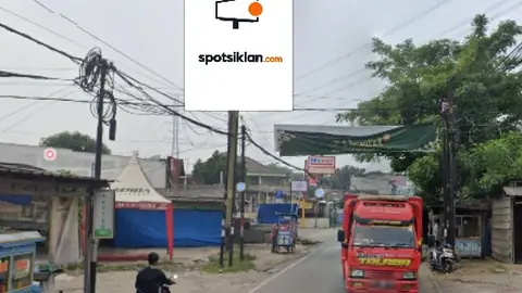 Baliho 6 × 4 m di Jl. Raya Otonom Cikupa (Pintu Keluar Tol Cikupa Ke Pasar Cikupa Citra Raya), Kabupaten Tangerang, Banten