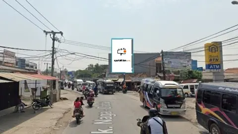 Baliho 4 × 6 m di Jl. Raya Selapanjang (Dari Arah Teluk Naga menuju Kali Baru Kunir), Kabupaten Tangerang, Banten