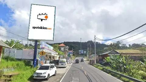 Baliho 6 × 4 m di Jl. Baturiti Bedugul (Dekat Indomaret Bedugul), Tabanan, Bali