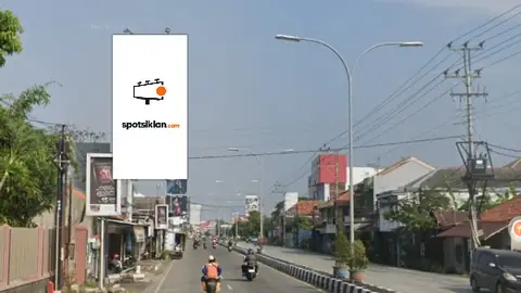 Billboard 10 × 5 m di Jl. Kolonel Sugiono (Arah Rita SuperMall Tegal), Jawa Tengah