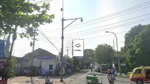 Baliho 6 × 4 m di Jl. Yamansari (Dekat Terminal Yomani) (Ke Arah Patung GBN Lebak Siu), Kabupaten Tegal, Jawa Tengah