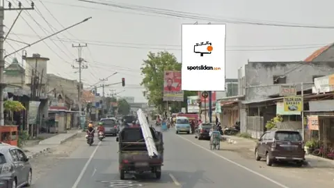 Baliho 6 × 4 m di Jl. Raya Kalimati (Dari Selatan SPBU), Kabupaten Tegal, Jawa Tengah