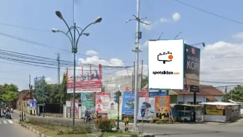 Baliho 4 × 6 m di Jl. Trunojoyo (Perempatan Karangrejo) (Dari Perempatan Karangrejo arah ke Trenggalek), Tulungagung, Jawa Timur