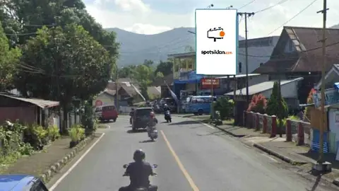 Baliho 6 × 4 m di Jl. Babe Palar (Arah Rumah Sakit Umum GMIM Bethesda Tomohon), Sulawesi Utara