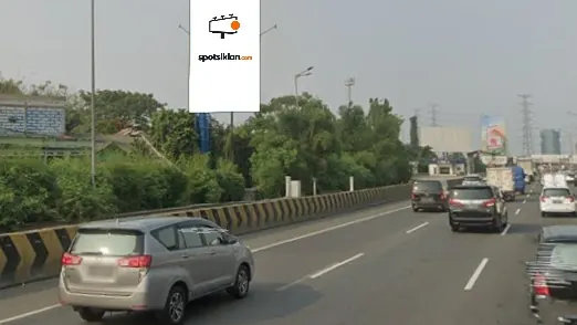 Billboard 12 × 6 m di TOL Janger KM 11+100B, Tangerang Menuju Jakarta, Banten