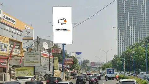 Billboard 10 × 5 m di Jl. MH. Thamrin (Arah Dari ALSUT/SMS Menuju Jakarta), Tangerang, Banten