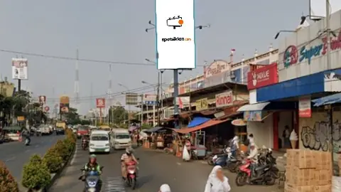 Billboard 10 × 5 m di Jl. HOS Cokrominoto (Arah Dari Plaza Ciledug Menuju Jakarta/Ciledug Raya), Tangerang, Banten