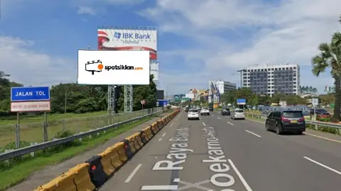 Billboard 6 × 12 m di Jl. Tol Prof Dr Ir Sedyatmo (Dari Bandara Menuju Jakarta), Tangerang, Banten