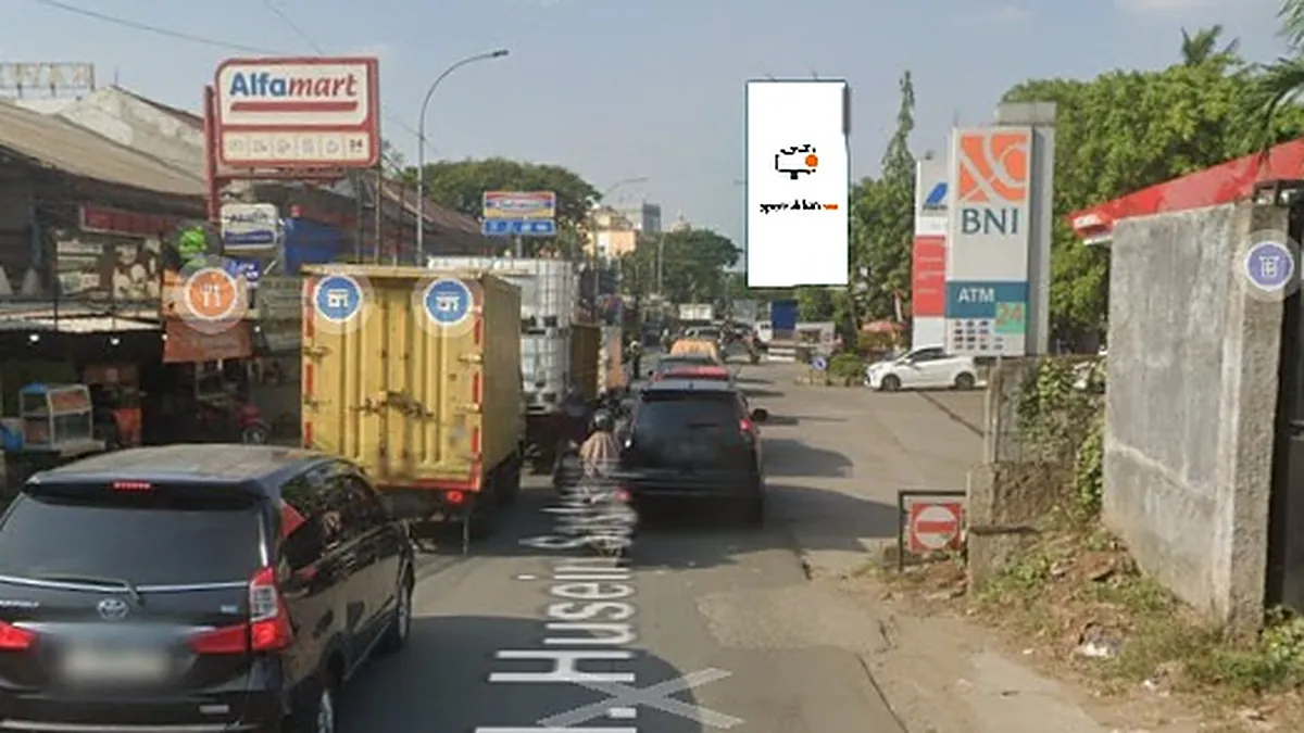 Billboard 10 × 5 m di Jl. Husein Sastranegara (Dari Bandara Soekarno Hatta menuju Kalideres), Tangerang, Banten
