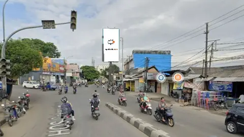 Billboard 5 × 10 m di Jl. Hoscokro Aminoto (dari arah Cipulur menuju CBD dan seblaiknya), Tangerang, Banten