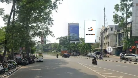 Billboard 10 × 5 m di Jl. Raya Jend. Sudirman (dari arah Tangerang Kota/ Fly Over Cipondoh), Banten