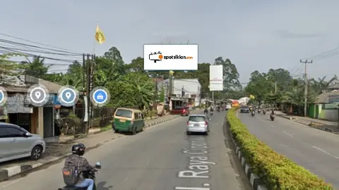 Billboard 5 × 10 m di Jl. Raya Hasyim Ashari (dari arah CBD Ciledug menuju Cipondoh), Tangerang, Banten
