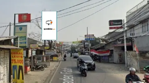 Billboard 4 × 8 m di Jl. Raya Raden Fatah (Arah dari Bintaro menuju CBD Ciledug), Tangerang, Banten