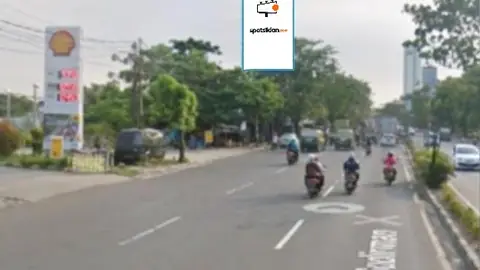 Billboard 10 × 5 m di Jl. Jenderal Sudirman (Dekat Pertamina 34-15101 Gas Station), Tangerang (unit 2), Banten