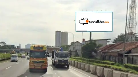 Billboard 10 × 5 m di Jl. Tol Jakarta Merak (Sebelum Exit Tol Kebon Nanas), Tangerang, Banten