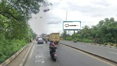 Billboard 10 × 5 m di Jl. Raya Daan Mogot (View : Arah dari Jakarta menuju Tangerang), Banten