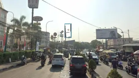 Billboard 12 × 6 m di Jl. HOS Cokroaminoto (Arah CBD menuju Cipulir), Tangerang, Banten