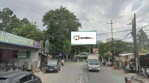 Billboard 10 × 5 m di Jl. Raya Pintu Air - DR. Sitanala (Arah Bandara Soetta Menuju Walikota Tangerang), Banten