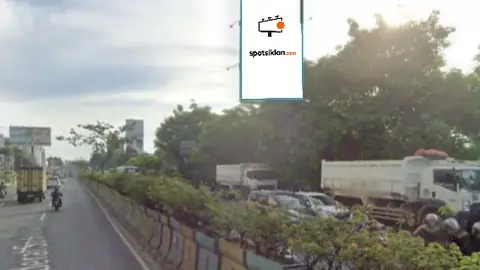 Billboard 4 × 6 m di Jl. Jenderal Sudirman 41 (Arah dari bandara Soetta menuju Tangerang Kota), Banten