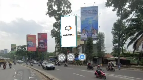 Billboard 6 × 12 m di Jl. Jenderal Sudirman (Arah dari bandara Soetta menuju Tangerang Kota) (unit 1), Banten