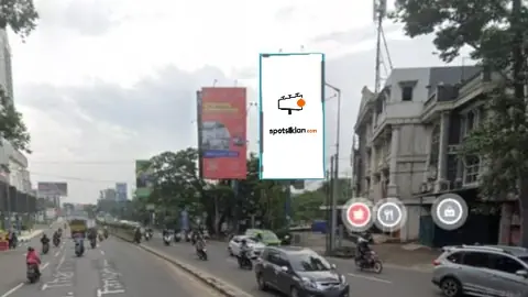 Billboard 6 × 12 m di Jl. Jenderal Sudirman (Arah dari bandara Soetta menuju Tangerang Kota) (unit 2), Banten