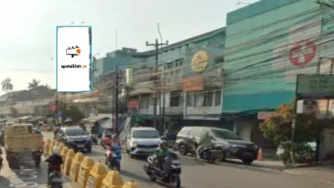 Billboard 5 × 10 m di Jl. Hoscokro Aminoto CBD (Arah dari Cipulir menuju CBD Ciledug), Tangerang, Banten