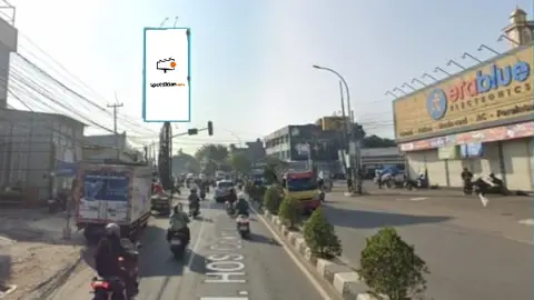 Billboard 5 × 10 m di Jl. Raya Hoscokro Aminoto (Arah dari CBD Ciledug menuju Cipulir), Tangerang, Banten