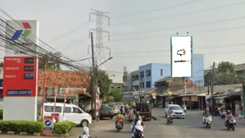 Billboard 5 × 10 m di Jl. Raden Fatah (Arah Dari Ciledug Menuju Bintaro), Tangerang (unit 2), Banten