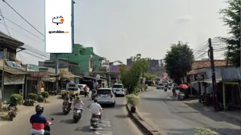 Billboard 5 × 10 m di Jl. Raden Fatah (Arah Dari Bintaro Menuju CBD Ciledug), Tangerang, Banten