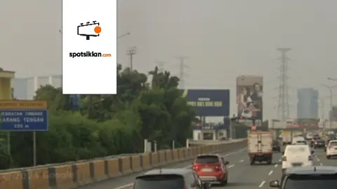 Billboard 6 × 12 m di Jl. Tol Jakarta Tangerang Km 9+900B (Karang Tengah, Dari Tangerang ke Jakarta), Banten