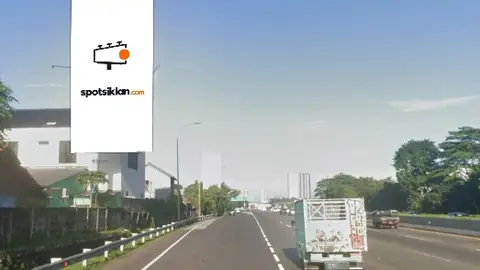 Billboard 6 × 12 m di Jl. Tol Merak - Jakarta KM 17+900A (Arah Dari Jakarta Menuju Exit Serpong Tangerang), Banten