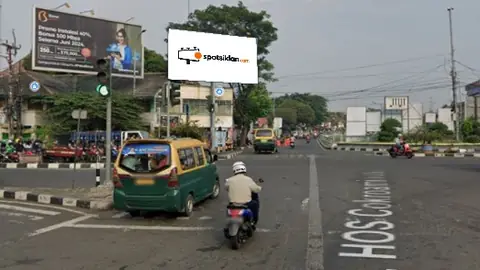 Billboard 10 × 5 m di Jl. Kh Hasyim Ashar (Perempatan Ciledug), Tangerang, Banten